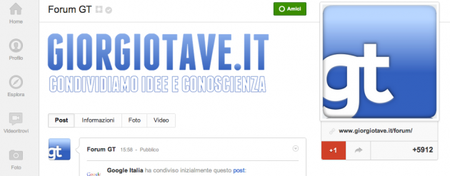 Brand Pages - Google Plus
