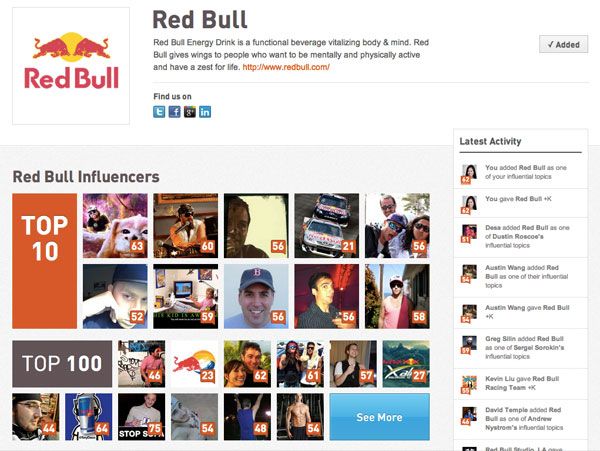 klout