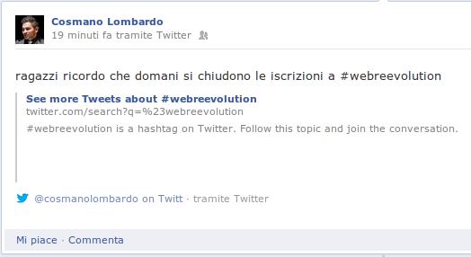 twitter hashtag