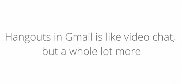 Hangouts ora anche su GMail