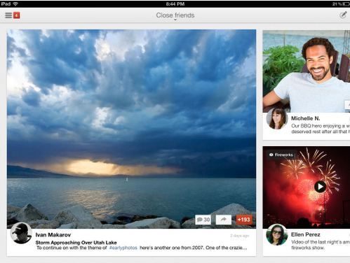 google plus ipad