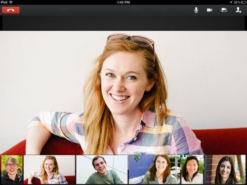 ipad hangout