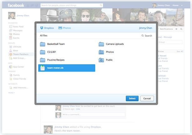 Dropbox su Facebook (2)