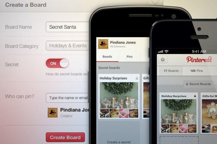 Come attivare le Secret Boards su Pinterest