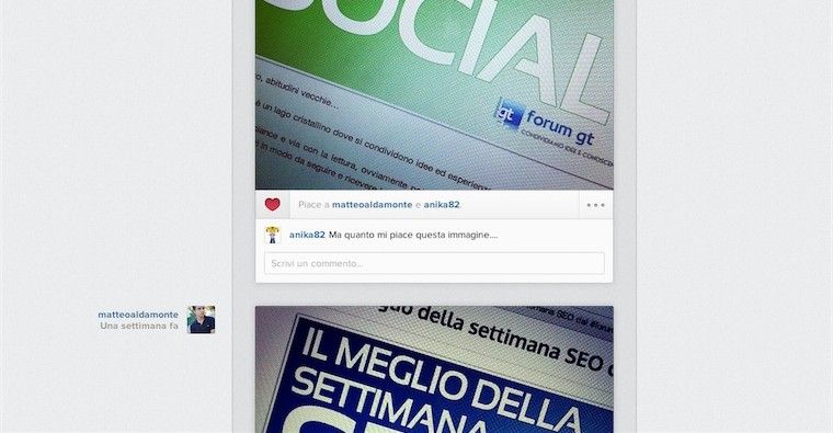 Com’è il nuovo Instagram, sul web