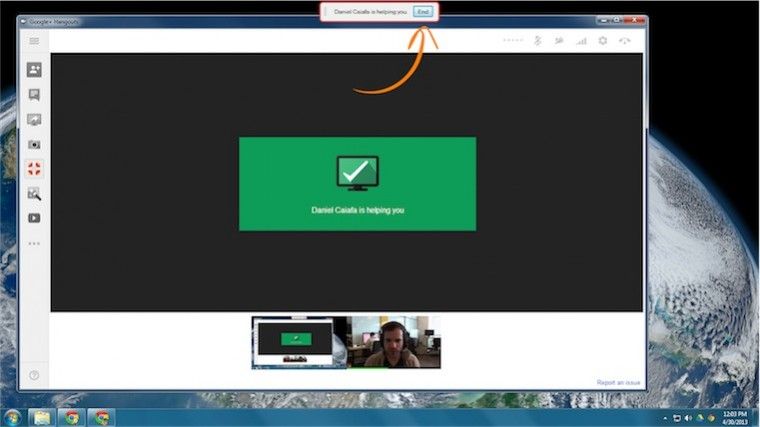 Hangout-Remote-Desktop