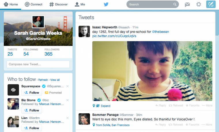 Twitter: un nuovo layout in arrivo