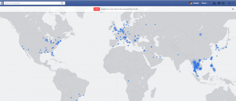 live map