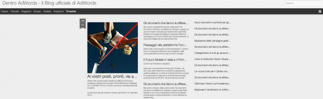 Un restyling per i blog di Google?