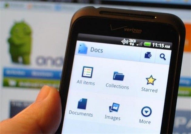 Google Docs: anche su Android le modifiche in tempo reale