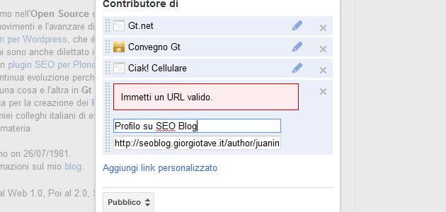 contributore di seo