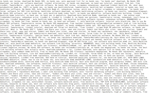 Keyword stuffing