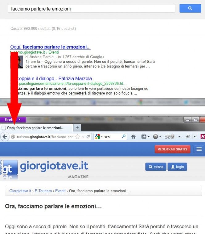 correzione title