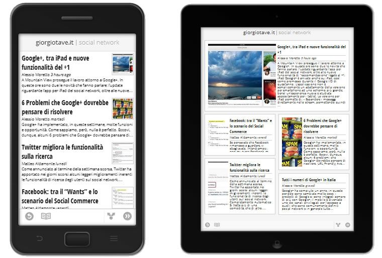 Le news di Giorgiotave.it su Google Currents