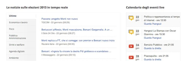 Google Elezioni 2