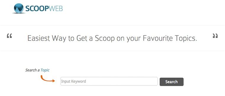 Sfruttare i Trend per scrivere un Post: cos’è ScoopWeb