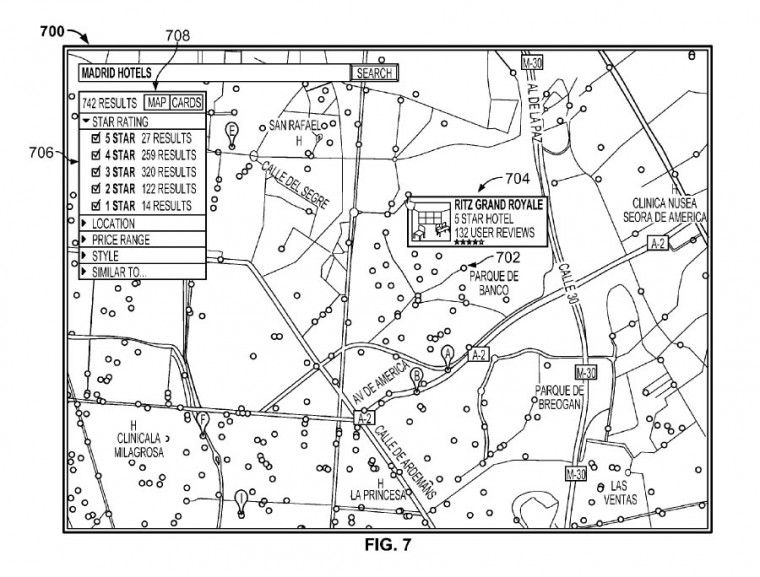 hotel finder patent 4