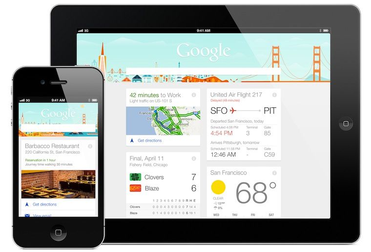 Google Now, anche su iOs