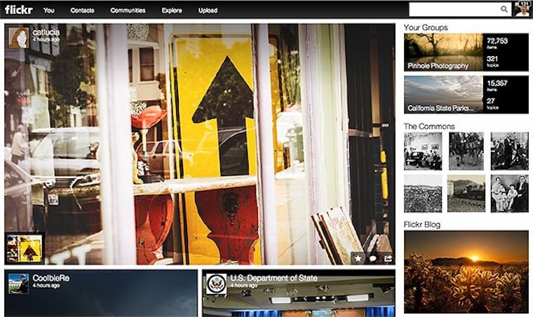 Com’è il nuovo Flickr
