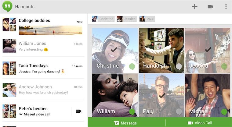 Hangout-Android