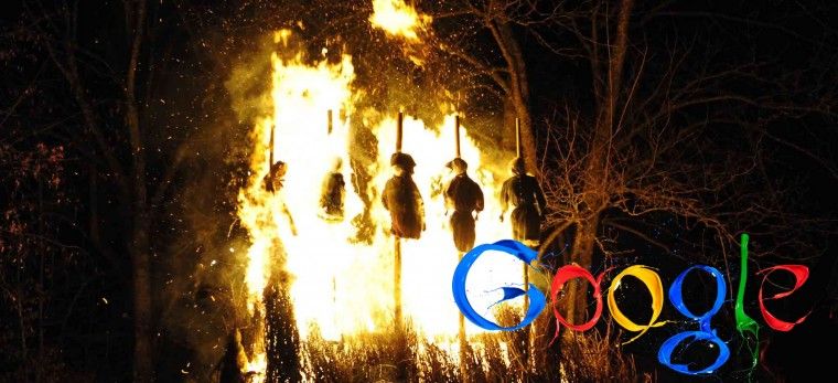 google caccia streghe