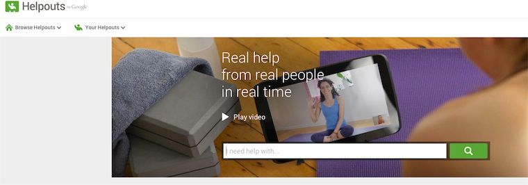 Cos’è e come funziona Google Helpouts