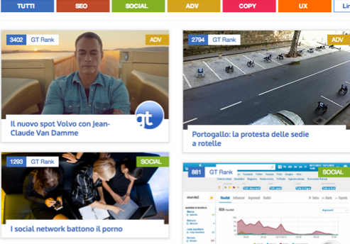 GT Idea presenta Trendly: il tool che raccoglie le news di tendenza scelte dai Social