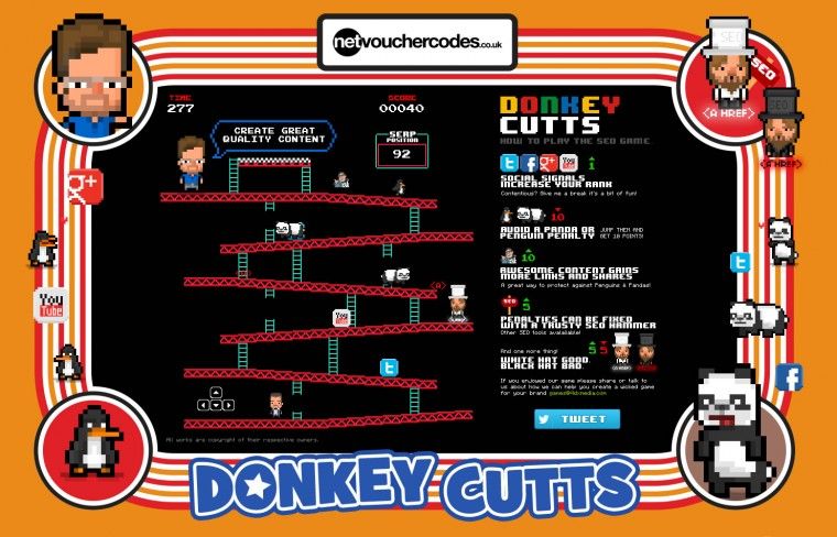 Donkey Cutts: il nuovo videogioco SEO