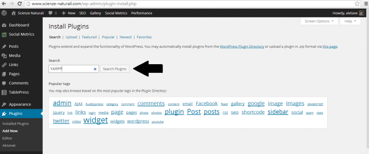 search plugins