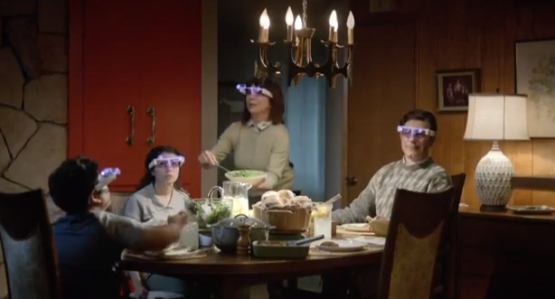 A cena coi Google Glass