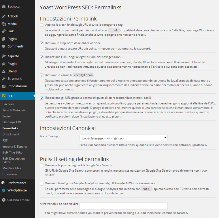 Permalinks: WordPress SEO