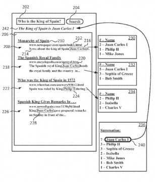 entities from google results