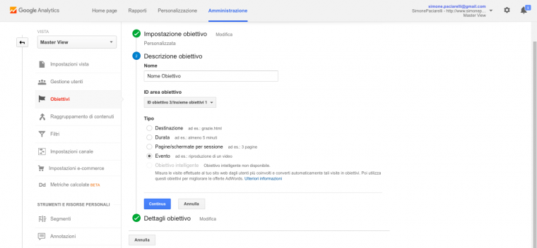 Creazione-Obiettivo-Eventi-Google-Analytics