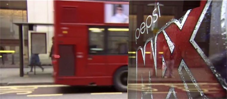 Pepsi Max: una fermata del bus ‘movimentata’