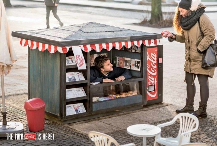 Coca-Cola: lattina mini, chiosco mini