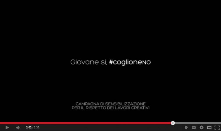 Giovane Sì, #coglioneNo