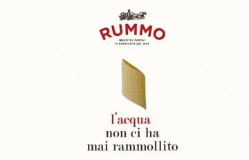 La pasta Rummo e l'alluvione