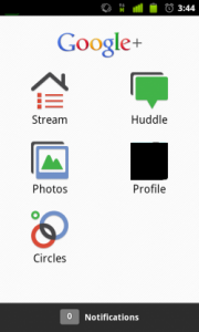 Google + Applicazione Android