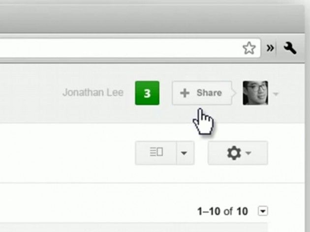 Google change share