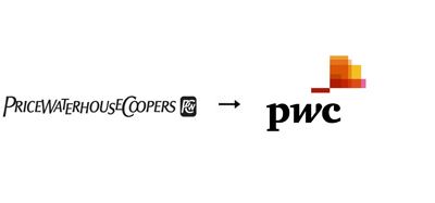 pwc 60 Recently Redesigned Corporate Identities