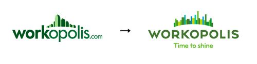 workopolis 60 Recently Redesigned Corporate Identities