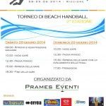 locandina summer beach cup
