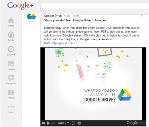 google drive post