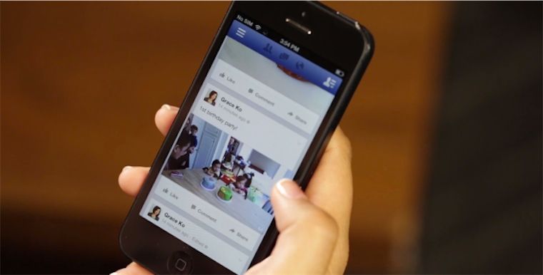 Facebook: test sull’Autoplay dei Video da Mobile
