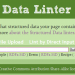 Structured Data Linter