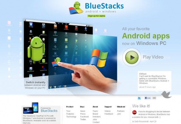 Con BlueStacks potrai usare le applicazioni Android anche sul tuo PC