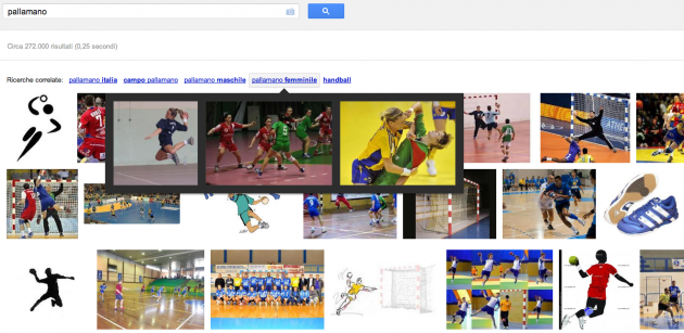 Google migliora la ricerca di immagini correlate