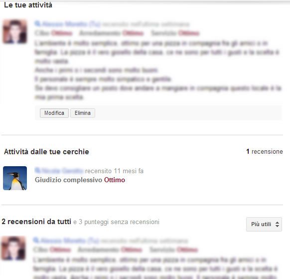 recensioni plus