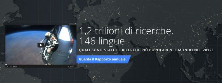 Google Zeitgeist: cos’hanno cercato gli italiani nel 2012