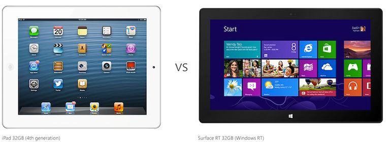 Microsoft: i tablet Windows sfidano l’iPad